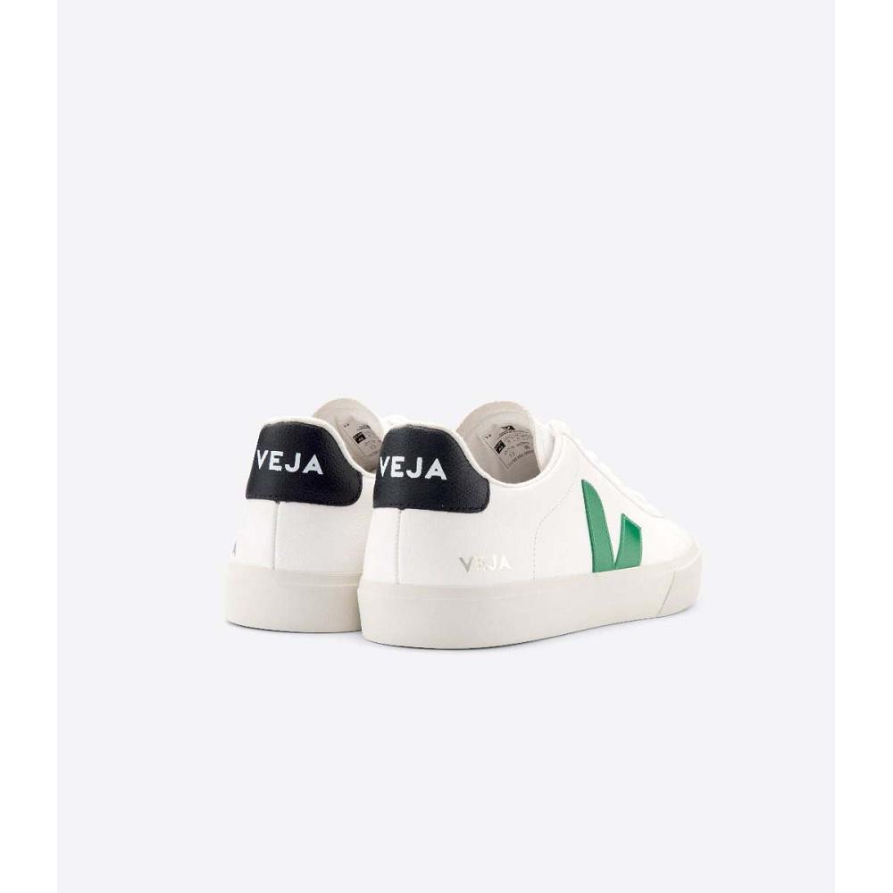 Veja CAMPO CHROMEFREE Muške Low Tops Sneakers White/Black | VEJA105-HR