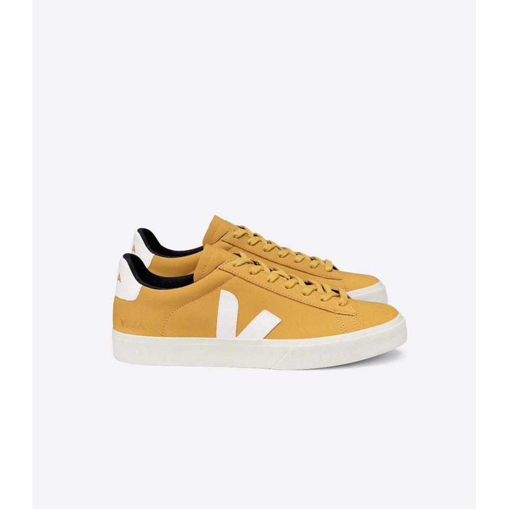 Veja CAMPO NUBUCK Ženske Low Tops Sneakers Narančaste | VEJA525-HR