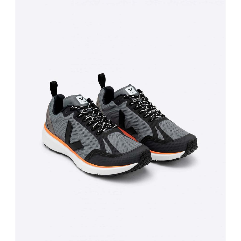 Veja CONDOR 2 ALVEOMESH Ženske Cipele Black/Orange | VEJA417-HR