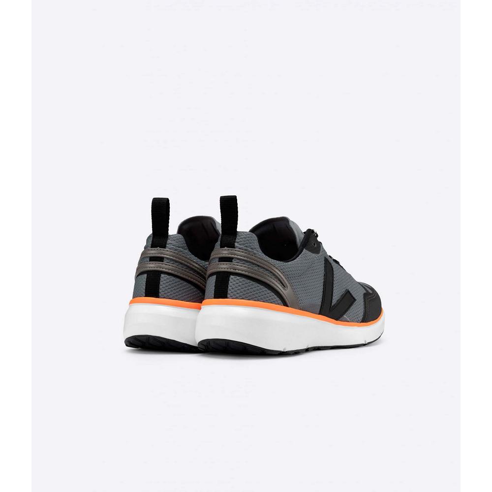 Veja CONDOR 2 ALVEOMESH Ženske Cipele Black/Orange | VEJA417-HR