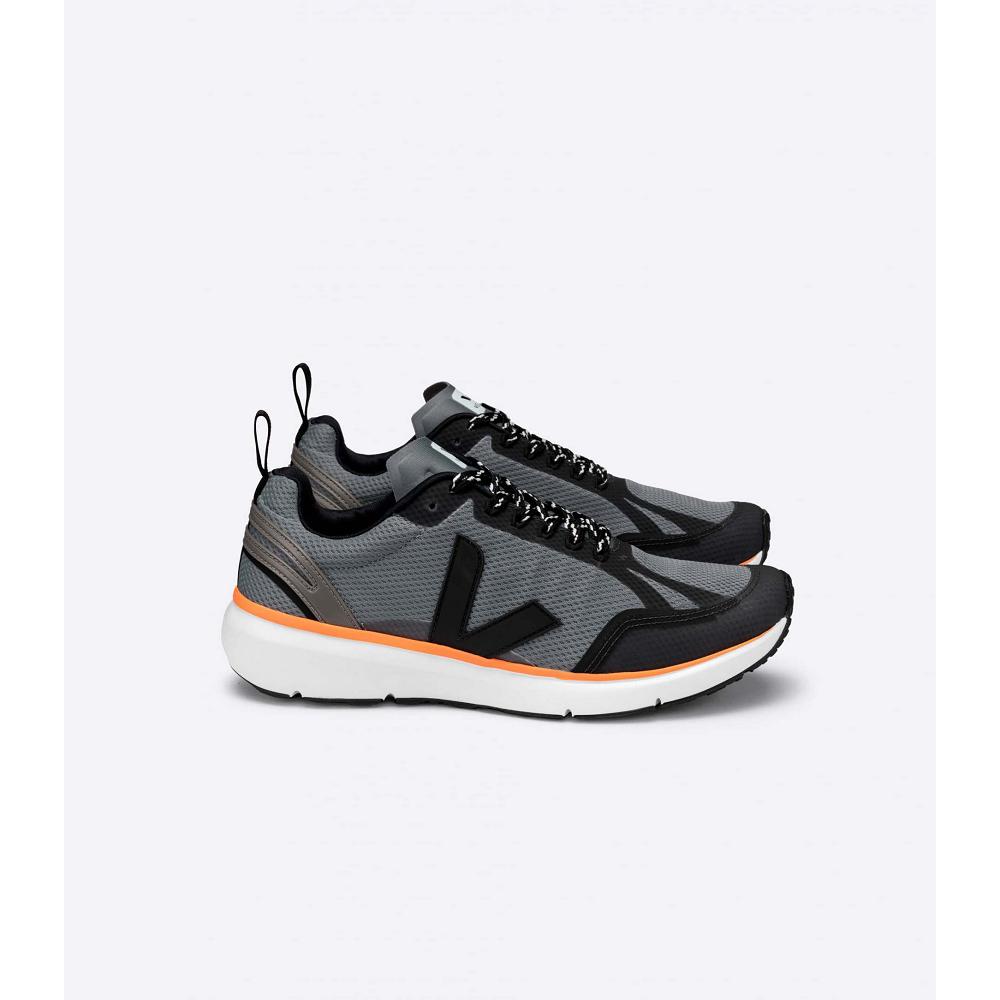 Veja CONDOR 2 ALVEOMESH Ženske Cipele Black/Orange | VEJA417-HR