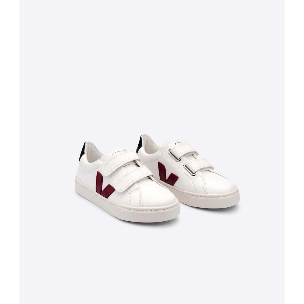 Veja ESPLAR CHROMEFREE Dječje Cipele White/Black/Red | VEJA654-HR