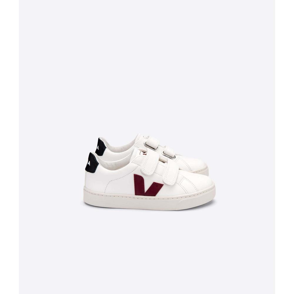 Veja ESPLAR CHROMEFREE Dječje Cipele White/Black/Red | VEJA654-HR