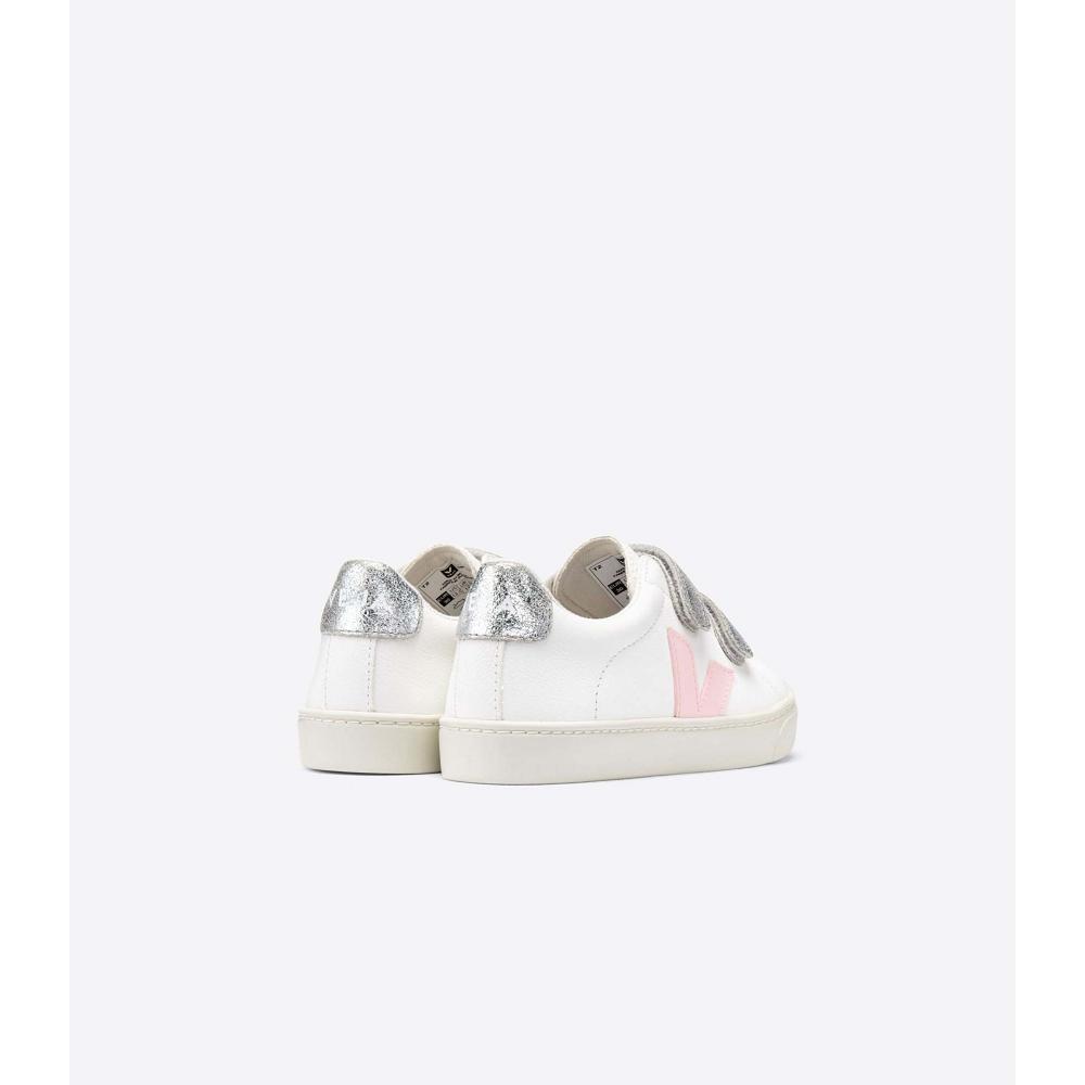 Veja ESPLAR CHROMEFREE Dječje Cipele White/Pink | VEJA658-HR