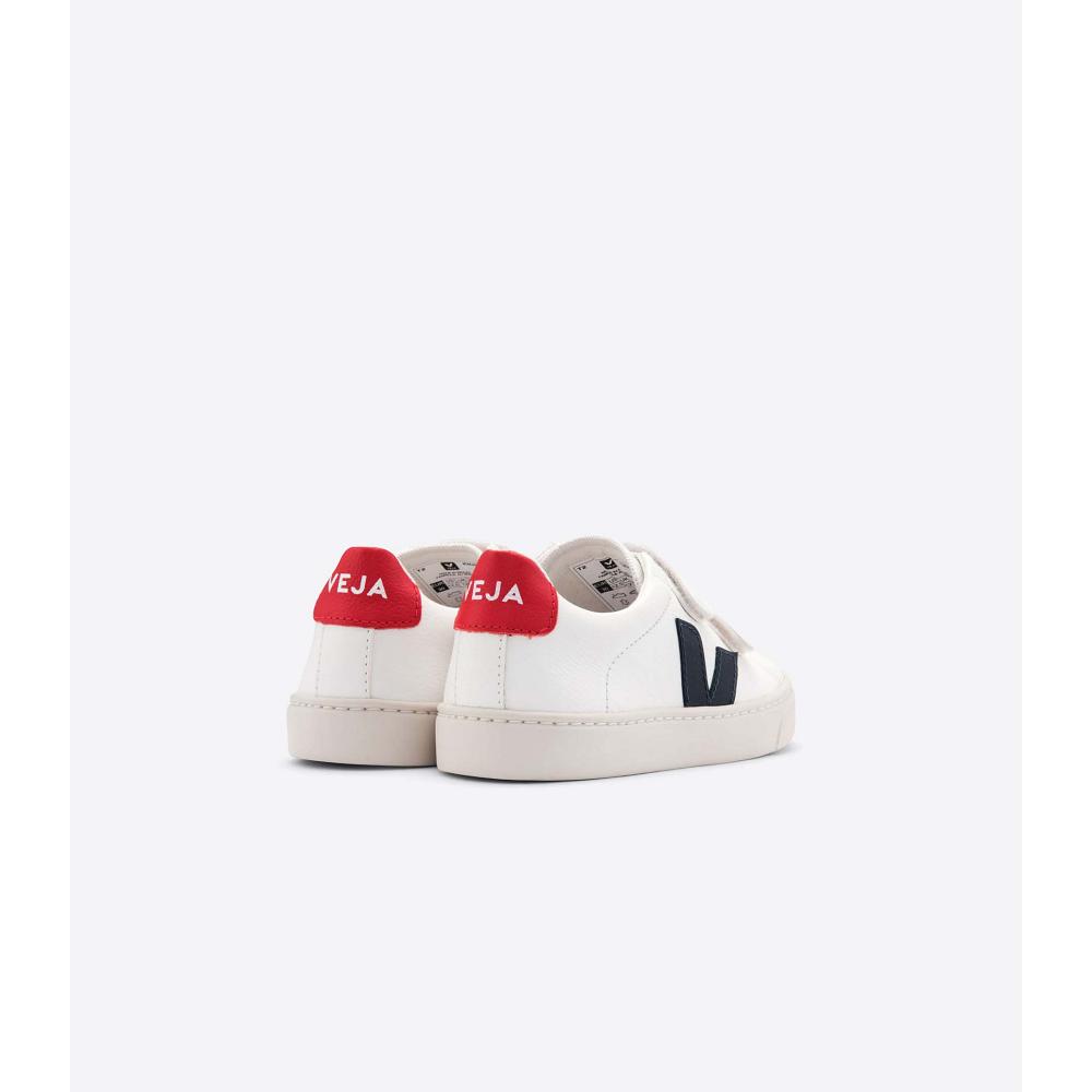 Veja ESPLAR CHROMEFREE Dječje Tenisiće White/Black/Red | VEJA762-HR