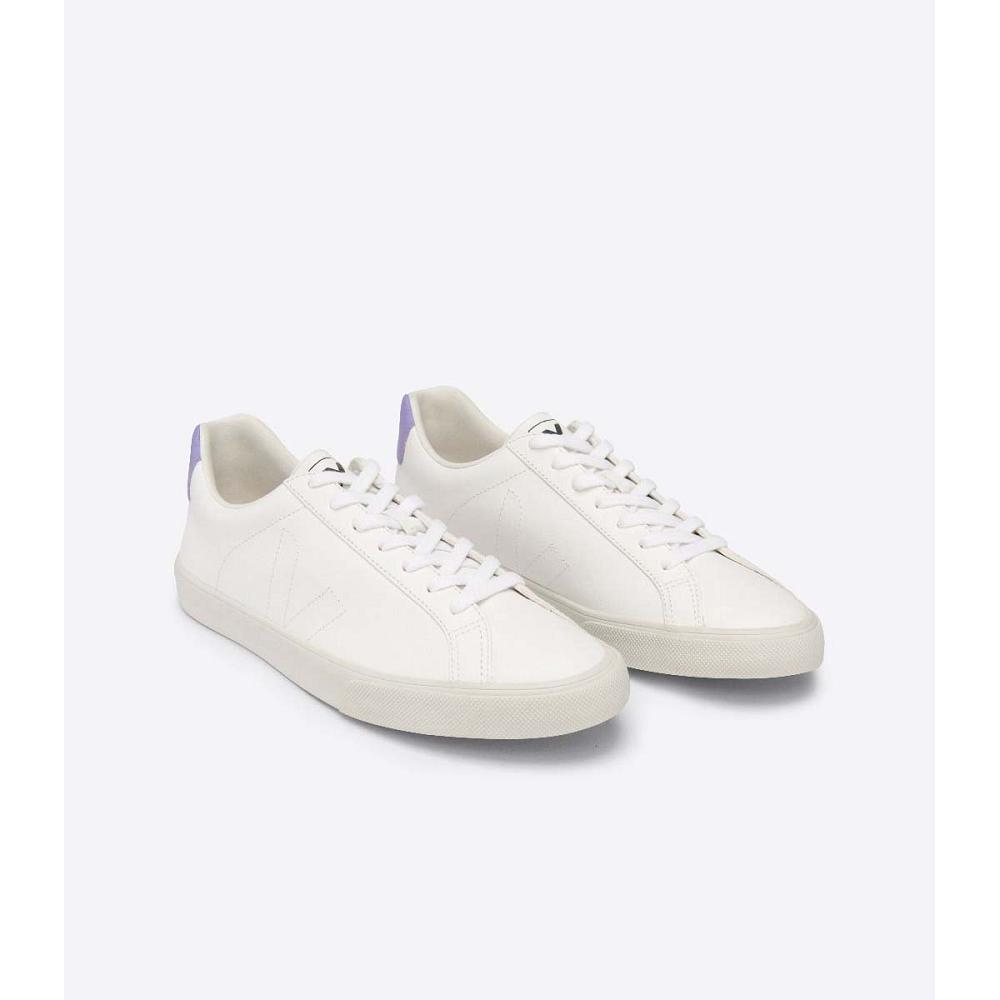 Veja ESPLAR CHROMEFREE Ženske Tenisiće White/Purple | VEJA545-HR