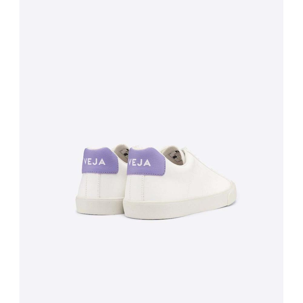 Veja ESPLAR CHROMEFREE Ženske Tenisiće White/Purple | VEJA545-HR