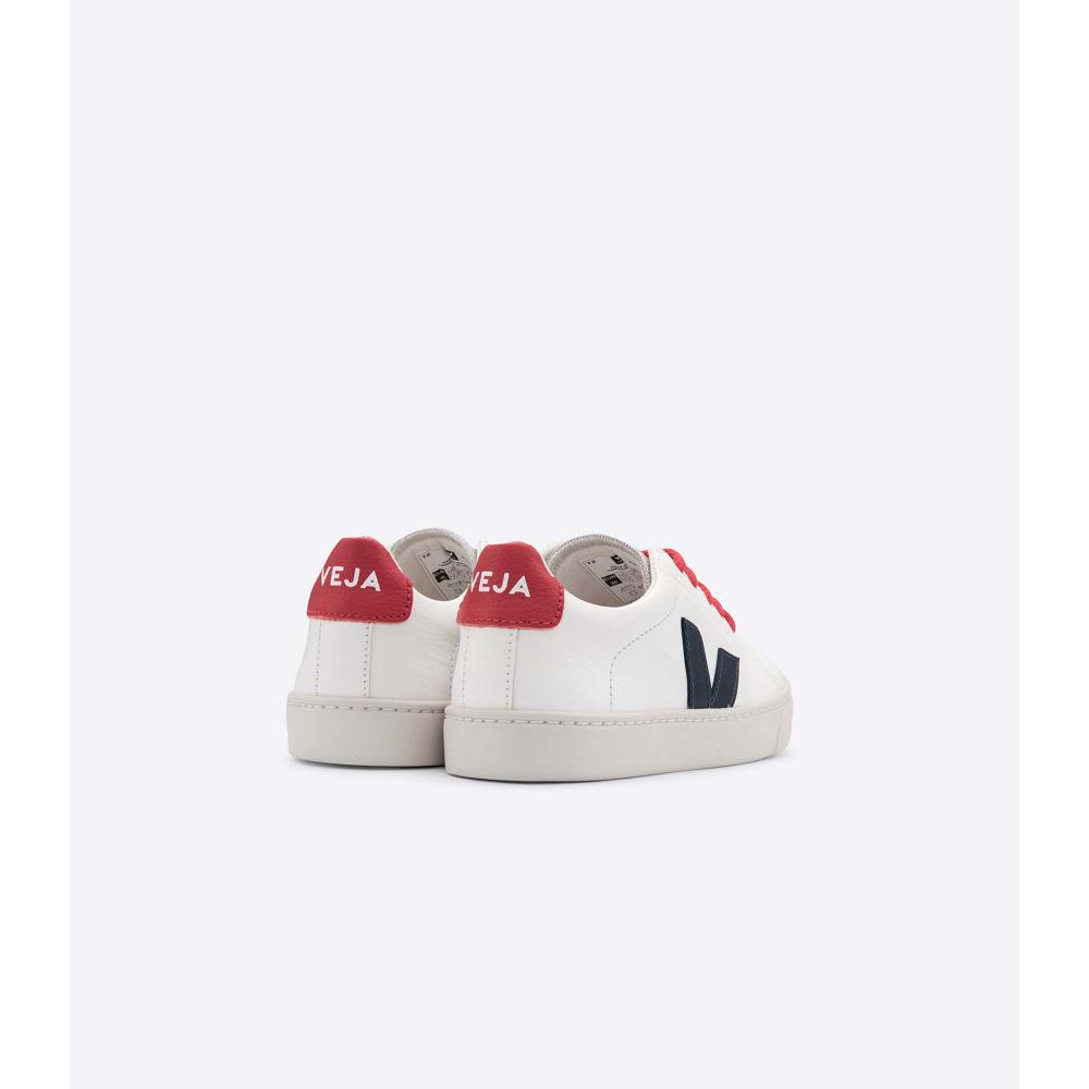 Veja ESPLAR LACES CHROMEFREE Dječje Cipele White/Black/Red | VEJA659-HR