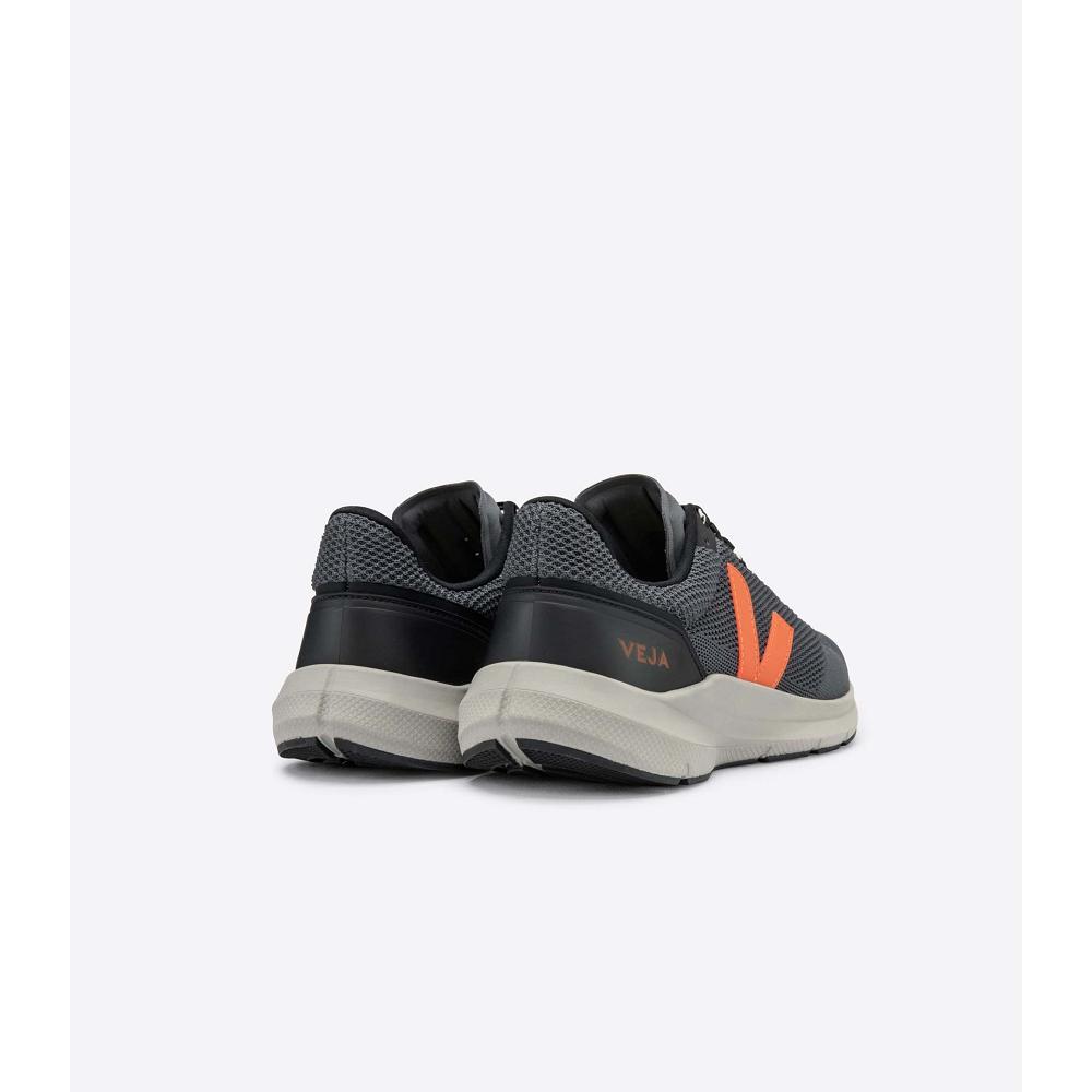 Veja MARLIN LT V KNIT Muške Tenisiće Orange/Black | VEJA049-HR