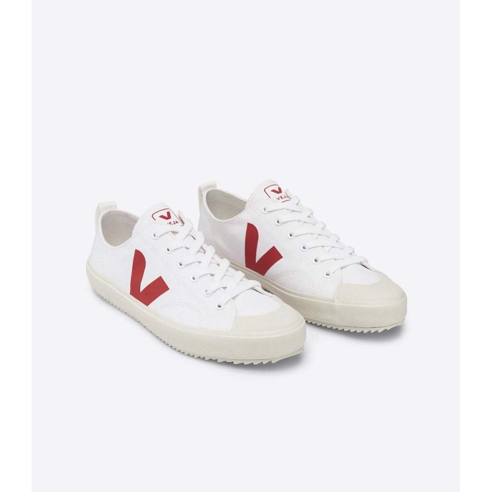 Veja NOVA CANVAS Muške Cipele White/Red | VEJA150-HR