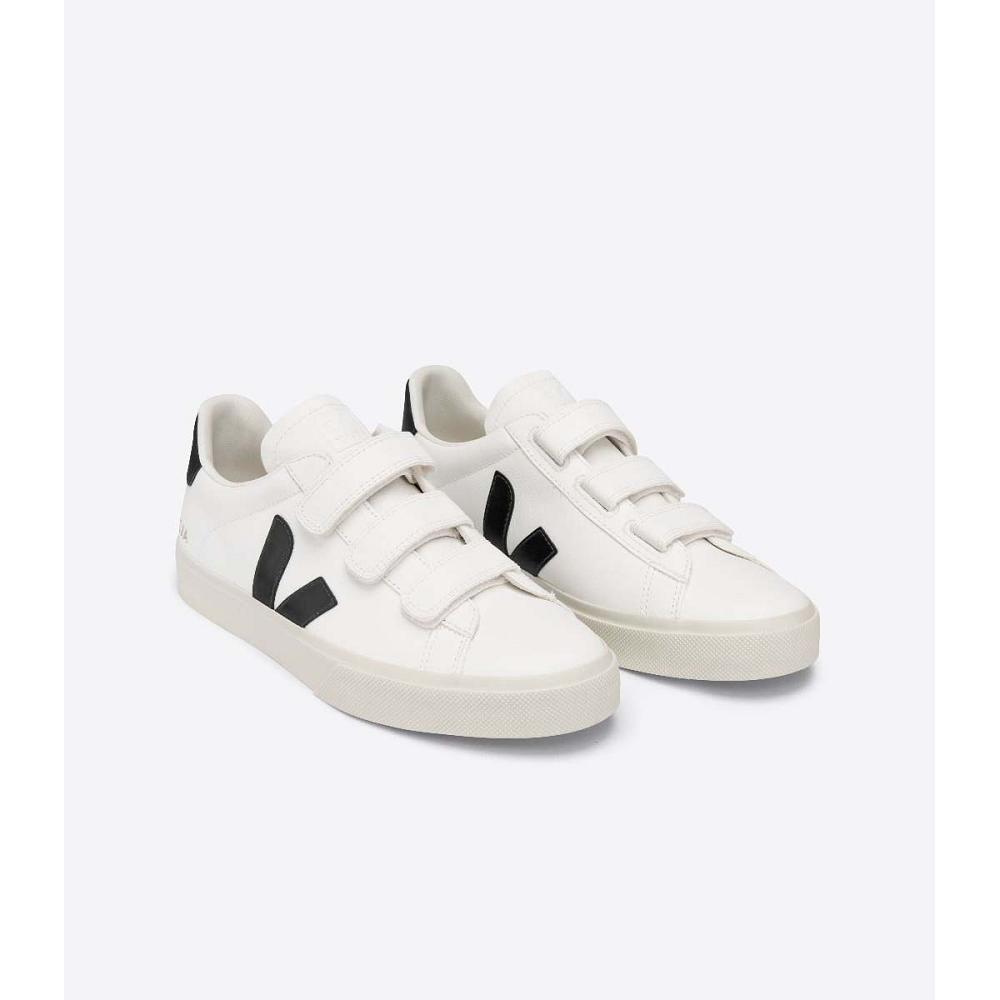 Veja RECIFE CHROMEFREE Muške Cipele White/Black | VEJA098-HR