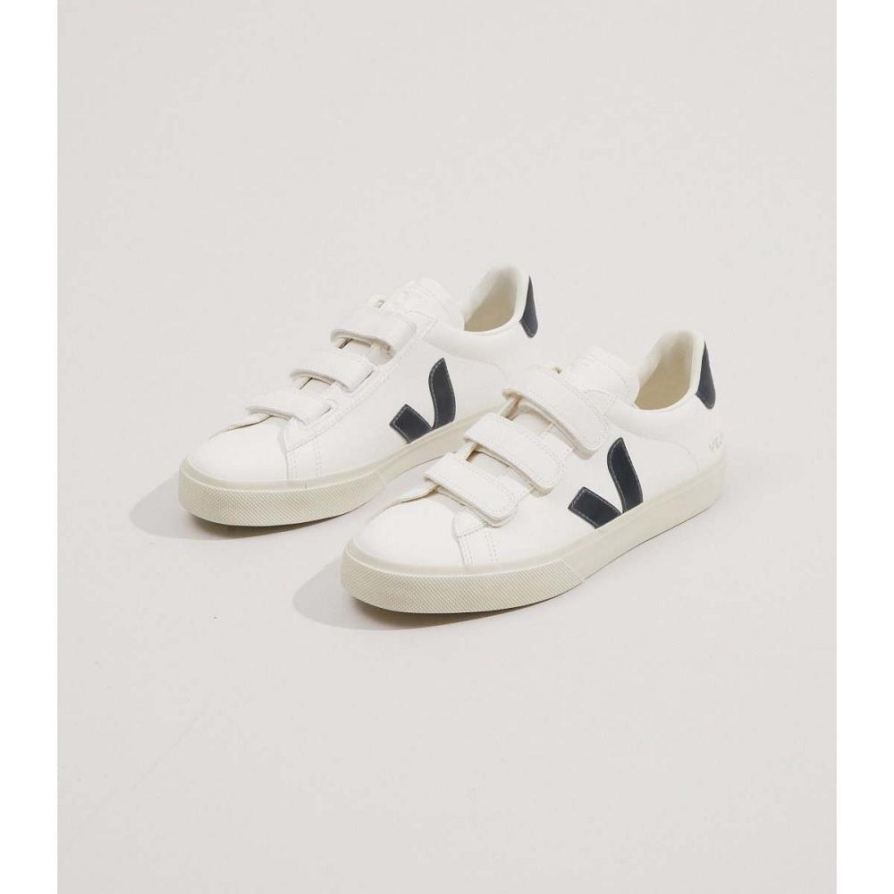 Veja RECIFE CHROMEFREE Muške Cipele White/Black | VEJA098-HR