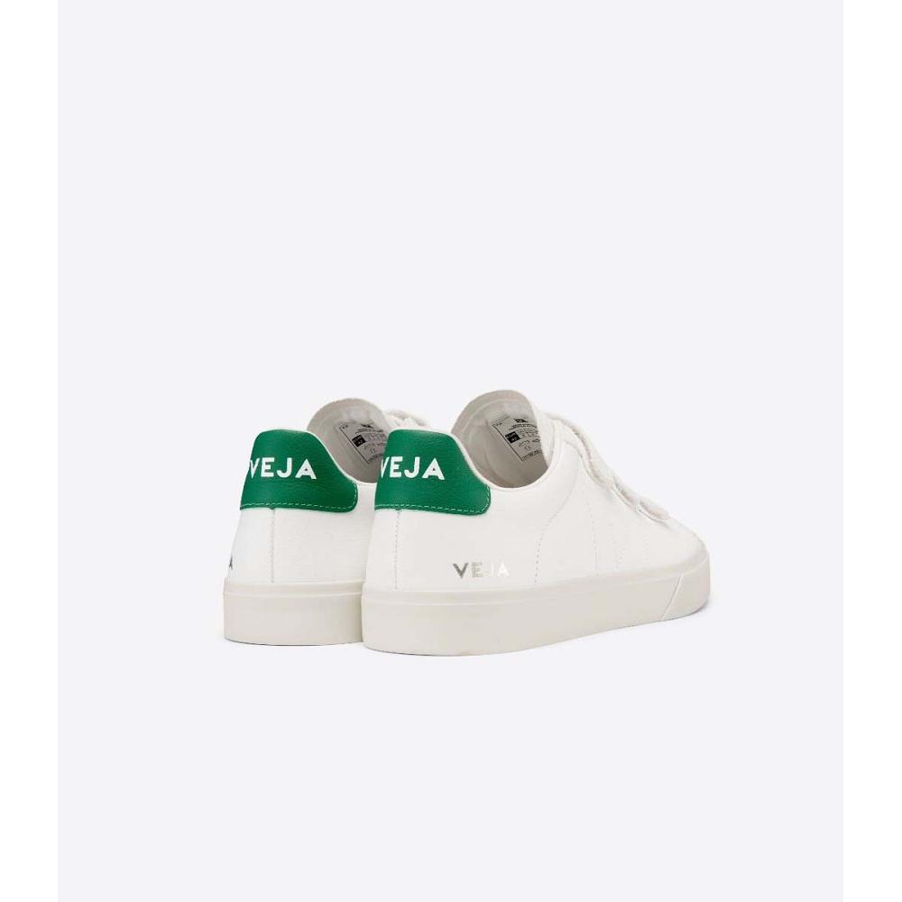 Veja RECIFE CHROMEFREE Muške Cipele White/Green | VEJA100-HR