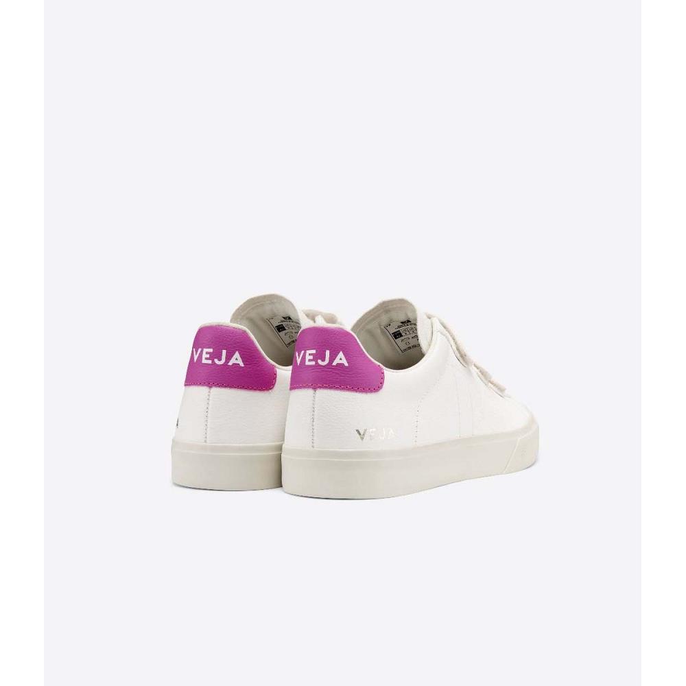 Veja RECIFE CHROMEFREE Ženske Tenisiće White/Purple | VEJA551-HR