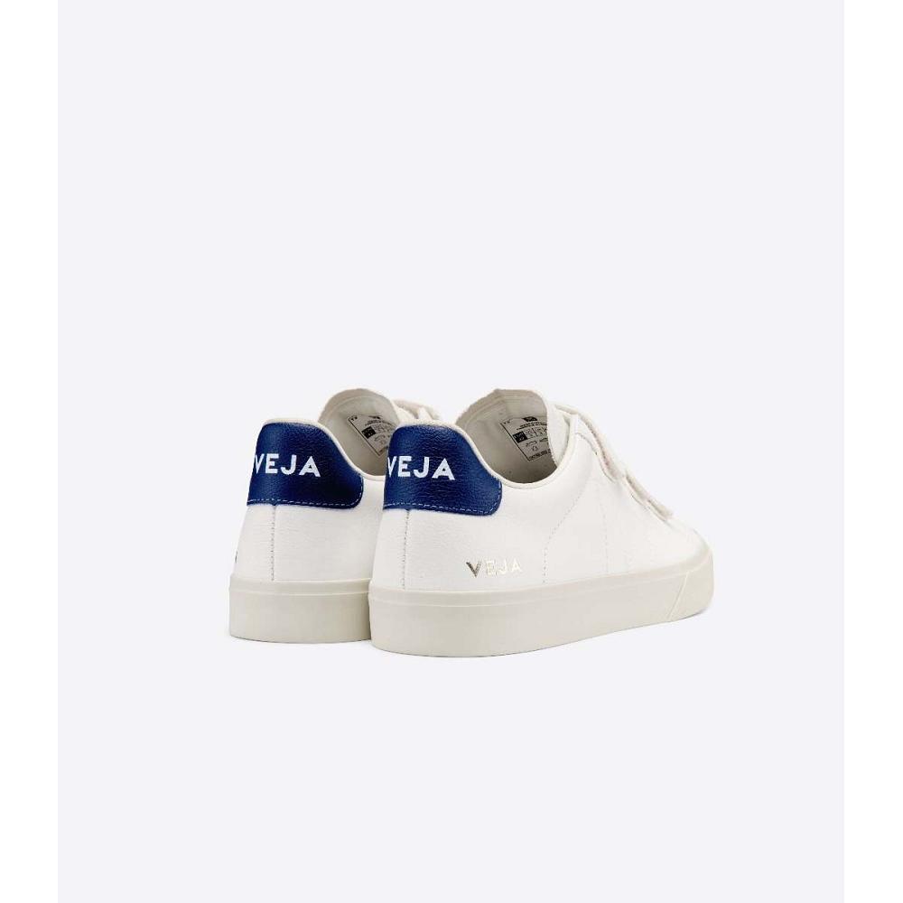 Veja RECIFE CHROMEFREE Ženske Tenisiće White/Blue | VEJA552-HR