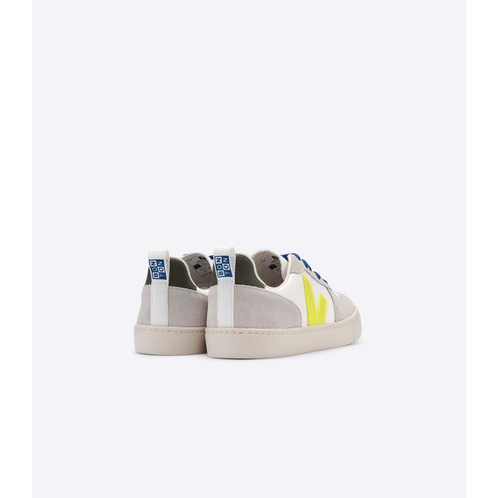 Veja V-10 BONTON Dječje Tenisiće White/Blue | VEJA766-HR