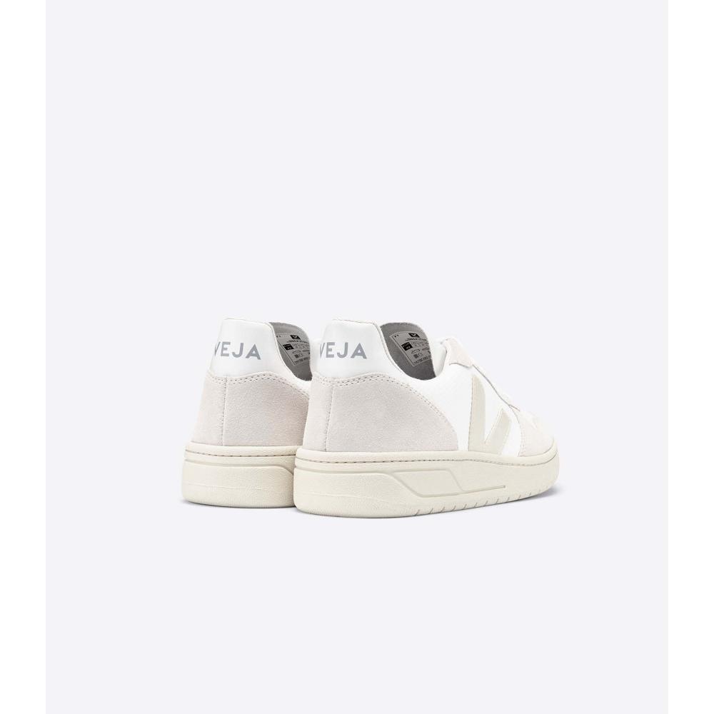 Veja V-10 B-MESH Muške Tenisiće White/Beige | VEJA237-HR