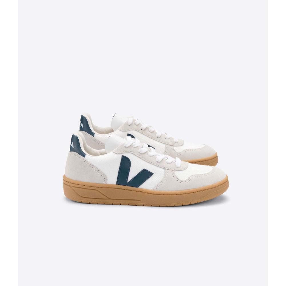 Veja V-10 B-MESH Ženske Tenisiće White/Beige | VEJA564-HR