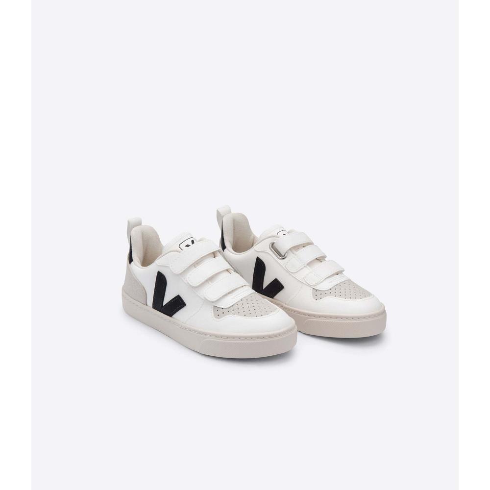 Veja V-10 CWL Dječje Cipele White/Black | VEJA700-HR