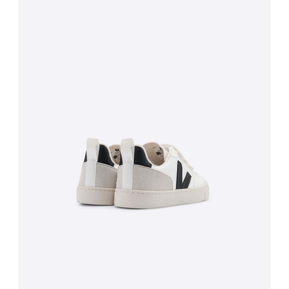 Veja V-10 CWL Dječje Cipele White/Black | VEJA700-HR