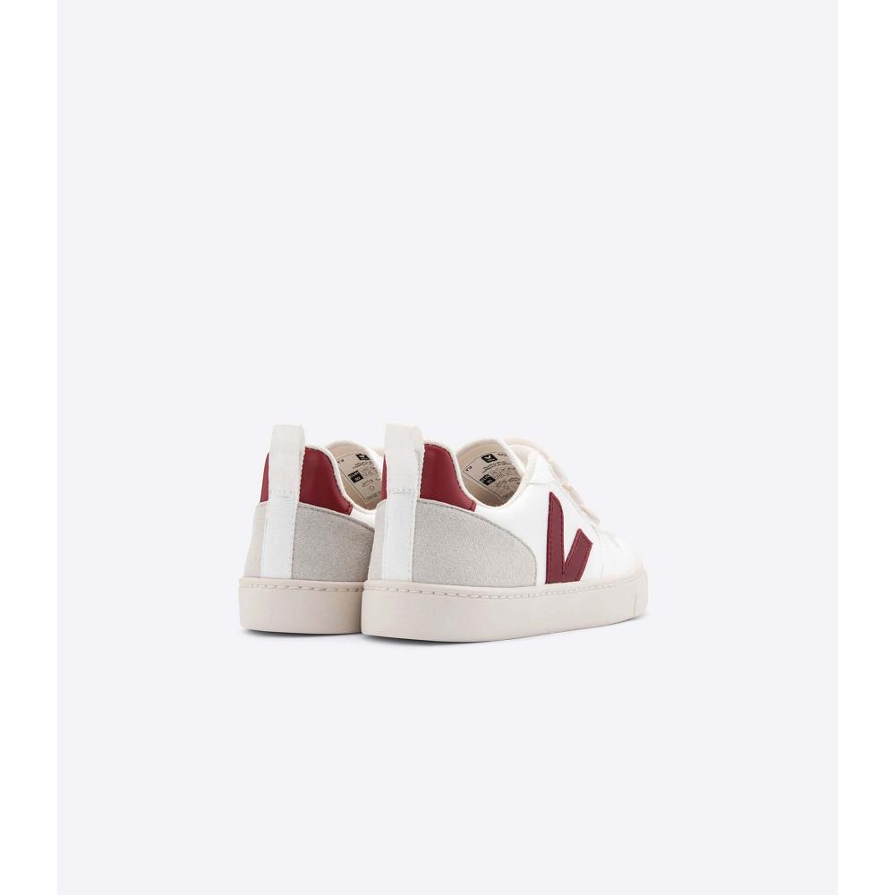 Veja V-10 CWL Dječje Cipele White/Red | VEJA707-HR