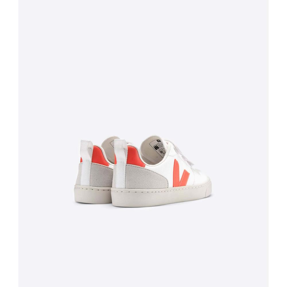 Veja V-10 CWL Dječje Cipele White/Yellow | VEJA710-HR