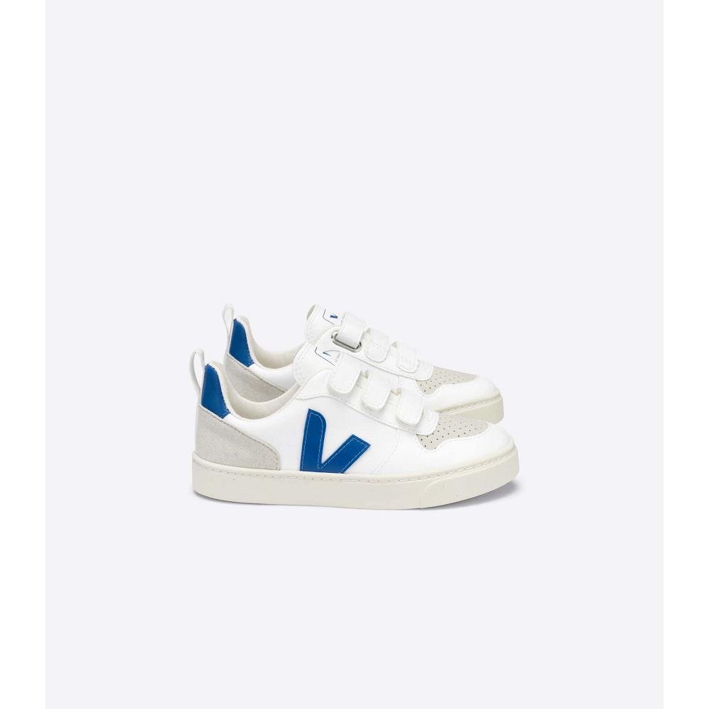 Veja V-10 CWL Dječje Tenisiće White/Blue | VEJA782-HR