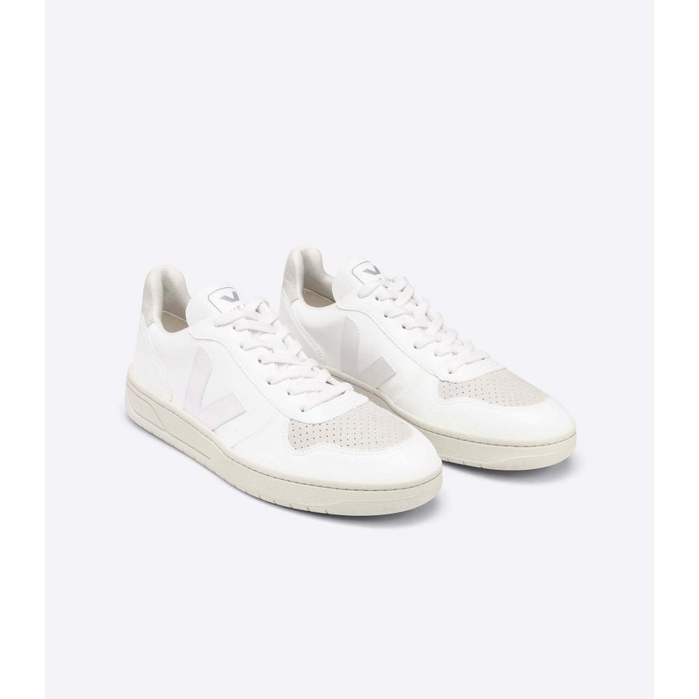 Veja V-10 CWL Muške Cipele White/Beige | VEJA179-HR