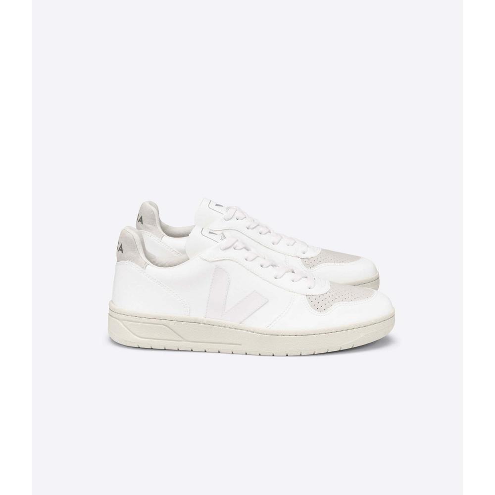 Veja V-10 CWL Muške Cipele White/Beige | VEJA179-HR