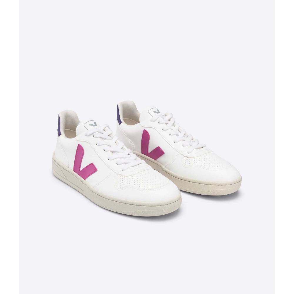 Veja V-10 CWL Ženske Cipele White/Purple | VEJA507-HR