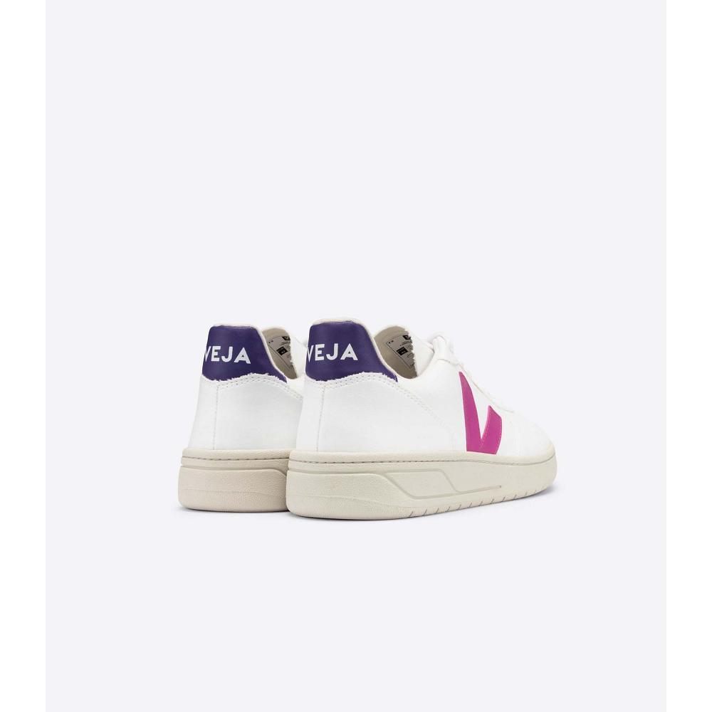 Veja V-10 CWL Ženske Cipele White/Purple | VEJA507-HR