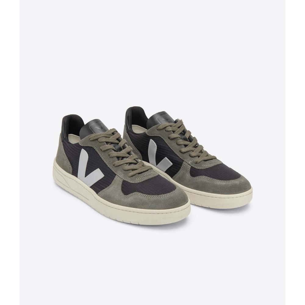 Veja V-10 RIPSTOP Muške Tenisiće Black/Grey | VEJA226-HR