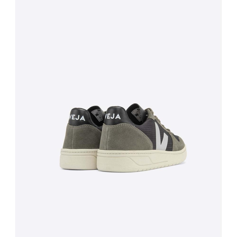 Veja V-10 RIPSTOP Muške Tenisiće Black/Grey | VEJA226-HR