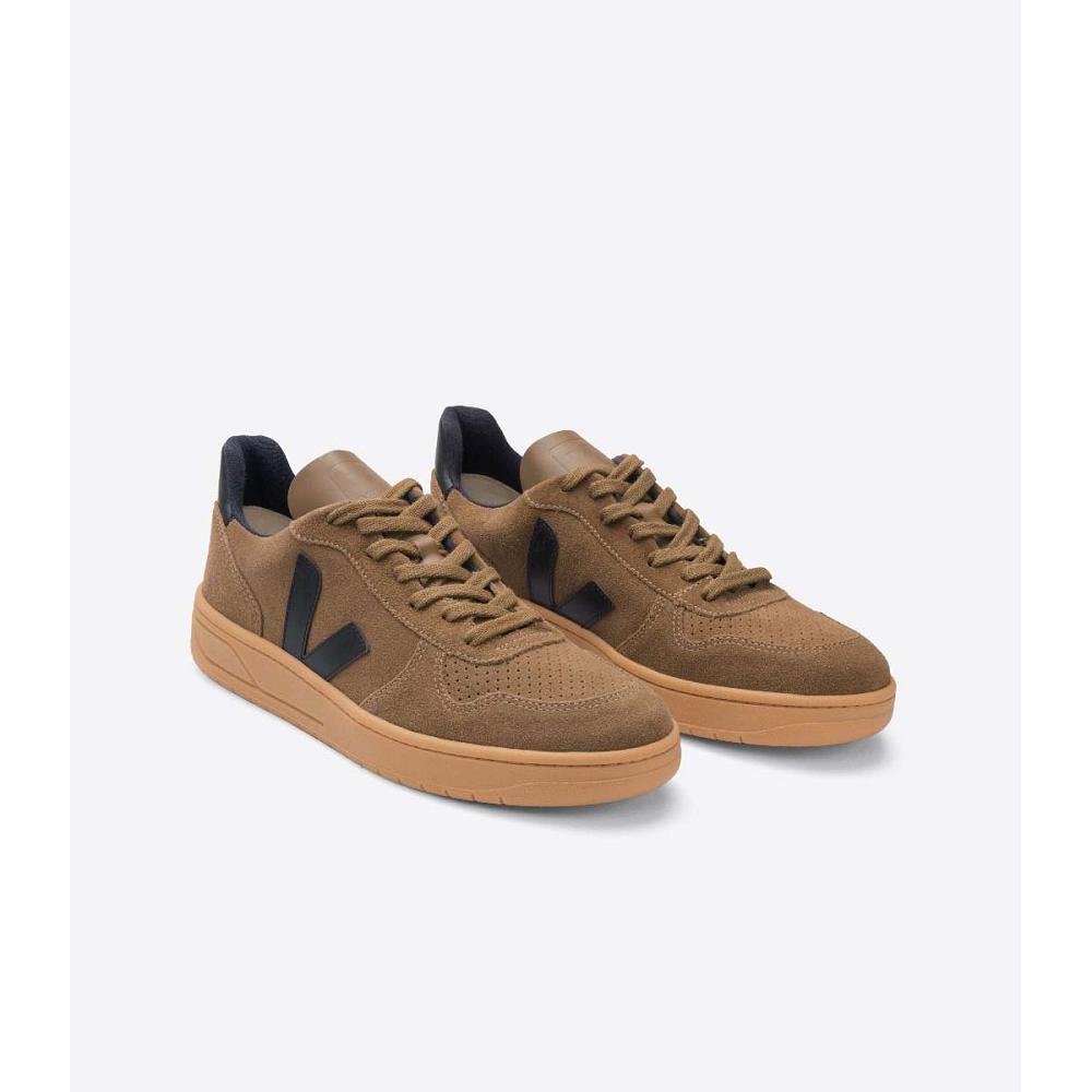 Veja V-10 SUEDE Ženske Tenisiće Smeđe | VEJA563-HR