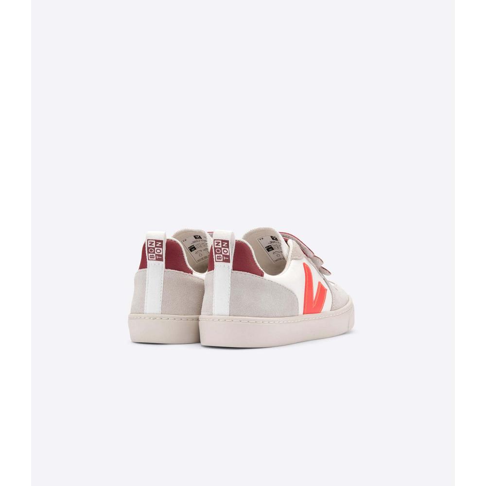 Veja V-10 X BONTON Dječje Tenisiće White/Orange | VEJA769-HR