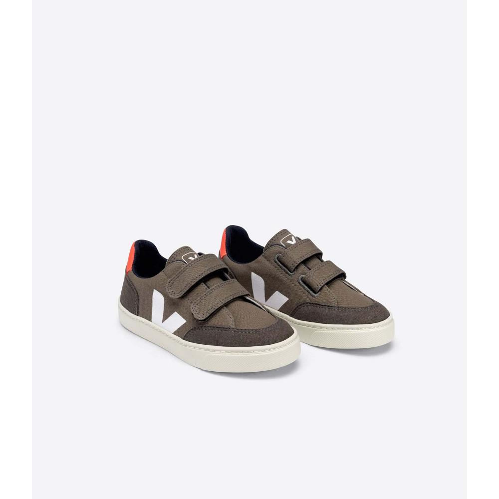 Veja V-12 CANVAS Dječje Cipele Kafe | VEJA731-HR