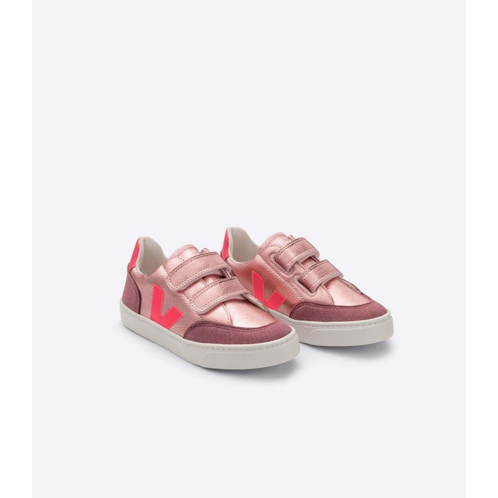 Veja V-12 CHROMEFREE Dječje Cipele Roze | VEJA674-HR