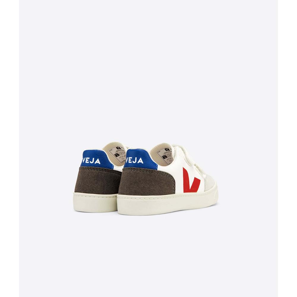 Veja V-12 CHROMEFREE Dječje Cipele White/Black | VEJA677-HR