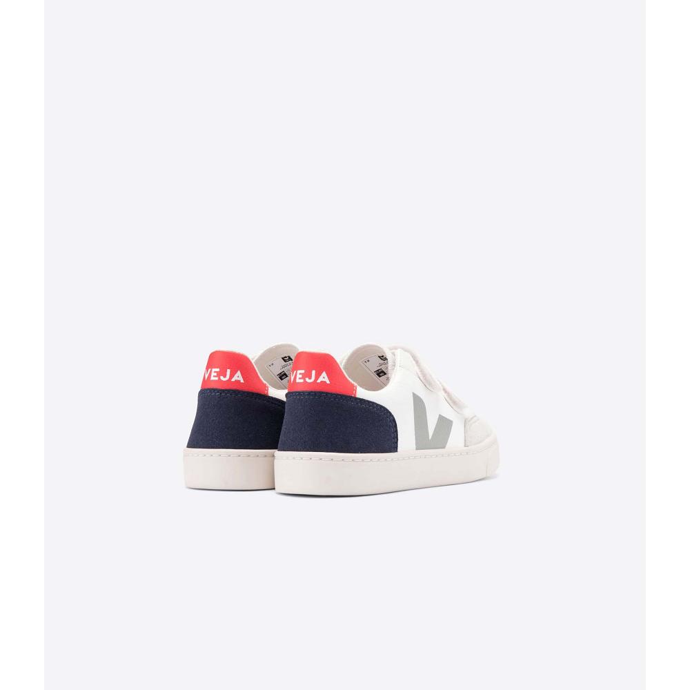 Veja V-12 CHROMEFREE Dječje Tenisiće White/Black | VEJA813-HR