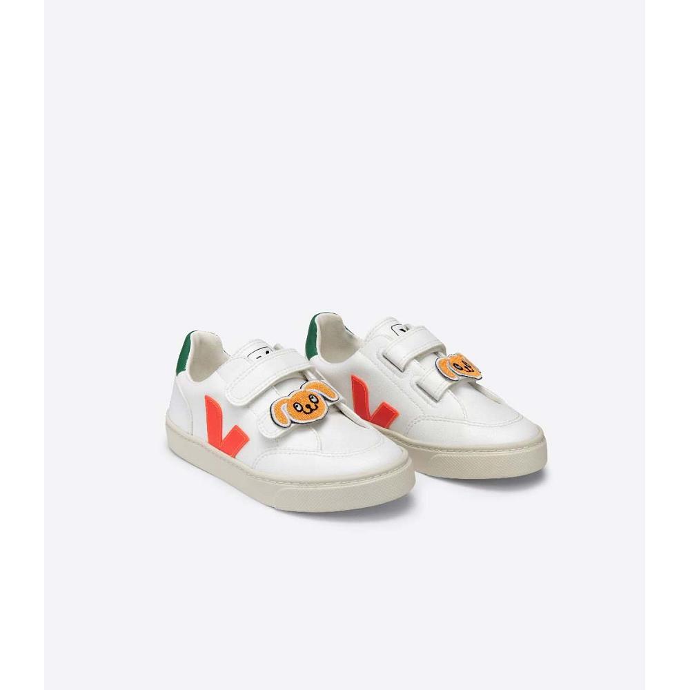 Veja V-12 CWL MINI-RODINI RABBIT Dječje Cipele Bijele | VEJA734-HR