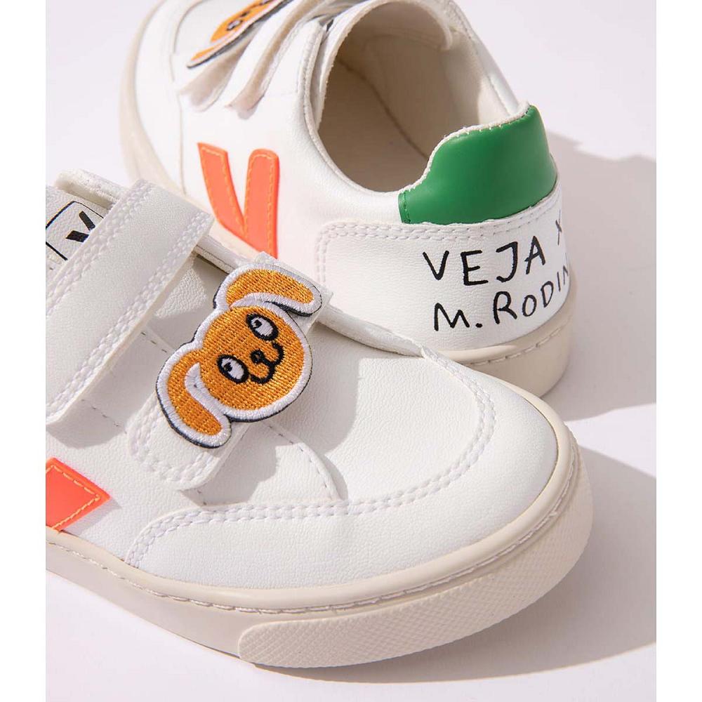 Veja V-12 CWL MINI-RODINI RABBIT Dječje Cipele Bijele | VEJA734-HR