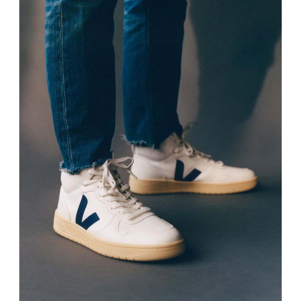 Veja V-15 CWL Ženske Cipele White/Navy | VEJA510-HR