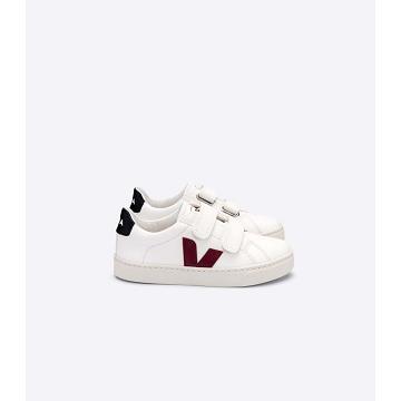 Veja ESPLAR CHROMEFREE Dječje Cipele White/Black/Red | VEJA654-HR