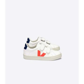 Veja ESPLAR CHROMEFREE Dječje Tenisiće White/Orange/Navy | VEJA761-HR