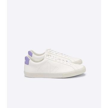 Veja ESPLAR CHROMEFREE Ženske Tenisiće White/Purple | VEJA545-HR