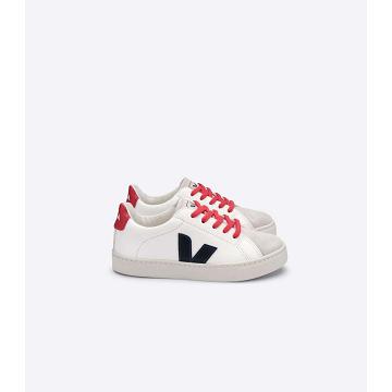 Veja ESPLAR LACES CHROMEFREE Dječje Cipele White/Black/Red | VEJA659-HR