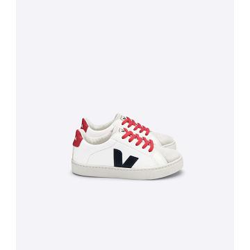 Veja ESPLAR LACES CHROMEFREE Dječje Cipele White/Red | VEJA661-HR