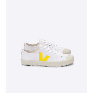 Veja NOVA CANVAS Ženske Cipele White/Yellow | VEJA404-HR