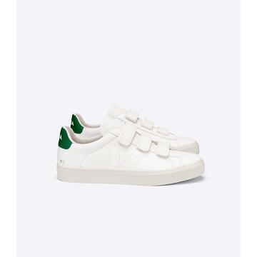 Veja RECIFE CHROMEFREE Muške Cipele White/Green | VEJA100-HR