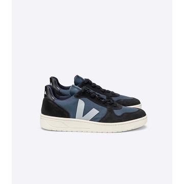 Veja V-10 RIPSTOP Ženske Tenisiće Blue/Black | VEJA588-HR